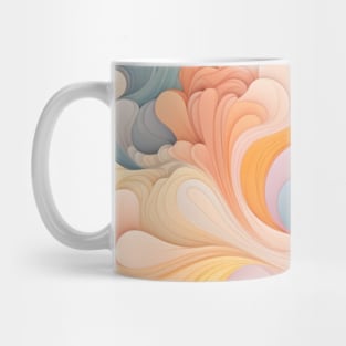 Abstract Landscape in Pastel Colors Mug